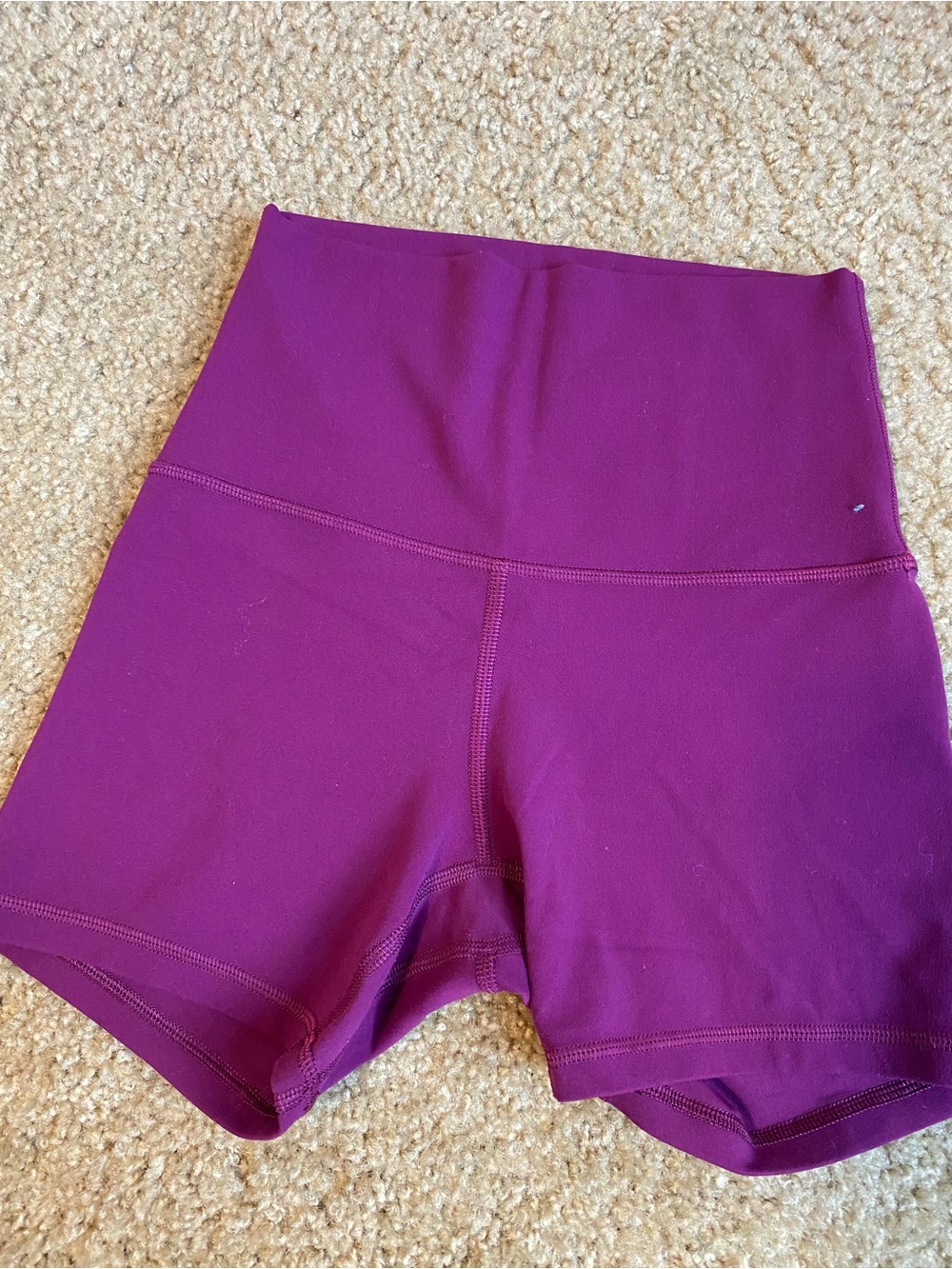 lululemon Align High-Rise Short 4" Athletic Shorts Purple Size 2